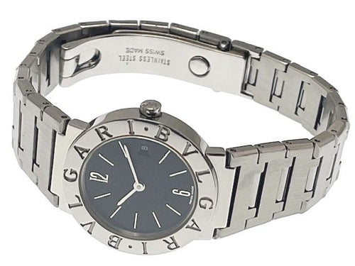 bvlgari bb26ssd watch front view
