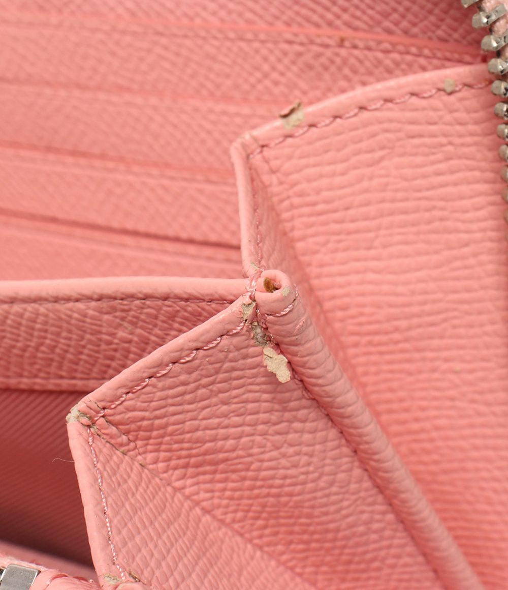 coach f54406 pink wallet interior details