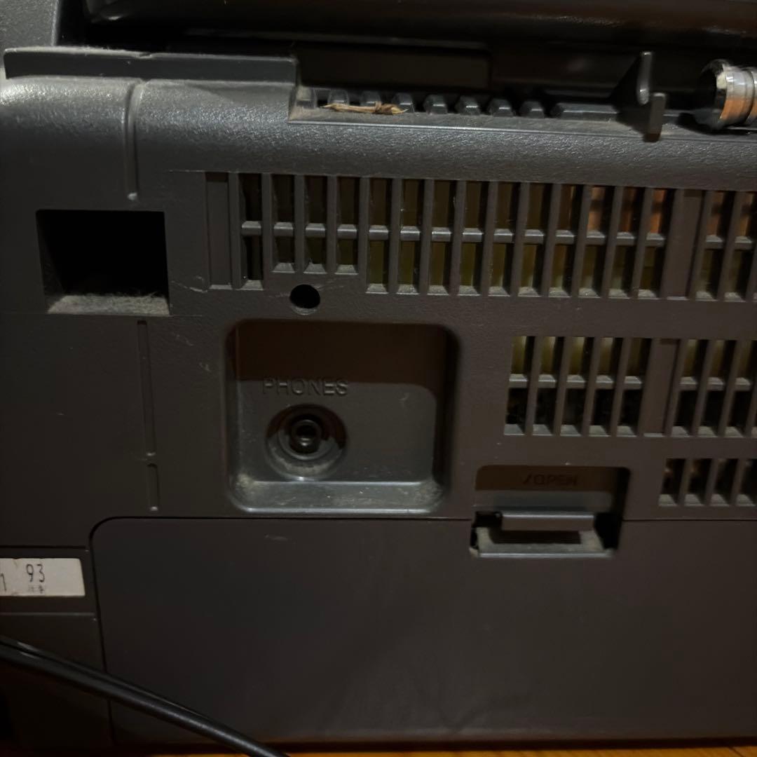 panasonic rx-dt75 boombox accessories included