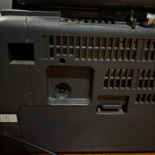 panasonic rx-dt75 boombox accessories included