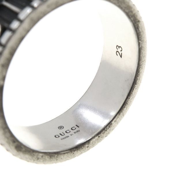 gucci 925sv/8.7g ring interior details