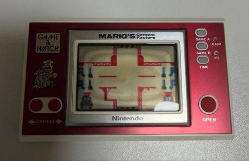 nintendo ml-102 handheld electronic game markings and labels