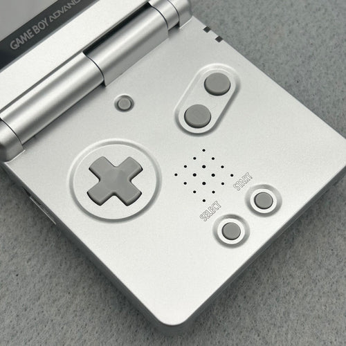 nintendo ags-001 handheld console markings and labels