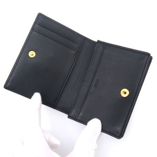mcm card holder rear view