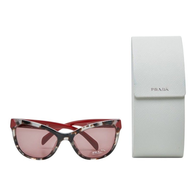 prada spr21s-f grey eyewear interior details