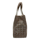 chanel a15991 beige tote bag side view