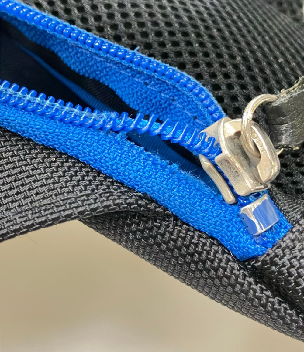 lanvin en bleu navy backpack interior details