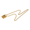 chanel necklace side view