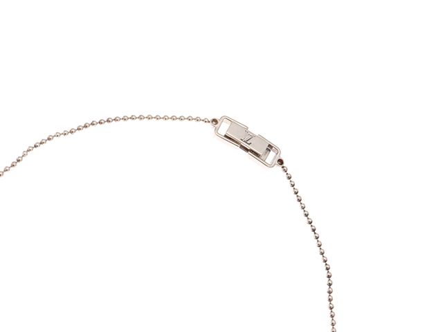 louis vuitton nc/sv/26.8g necklace side view