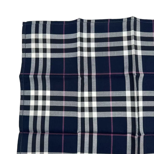 burberry navy scarf rear view