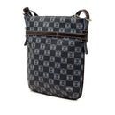 loewe navy shoulder bag front view