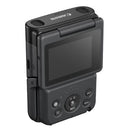canon v10 compact digital camera rear view