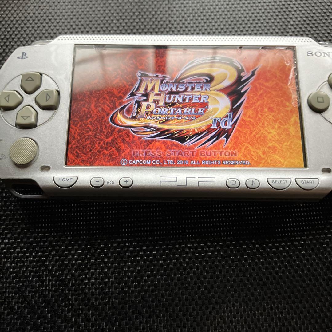 sony psp-1000 handheld console side view