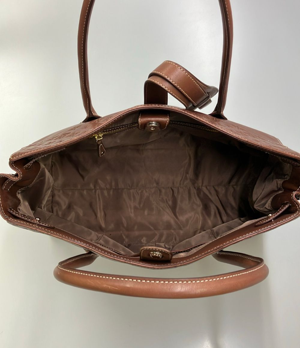 russet tote bag accessories included