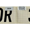 christian dior beige scarf side view