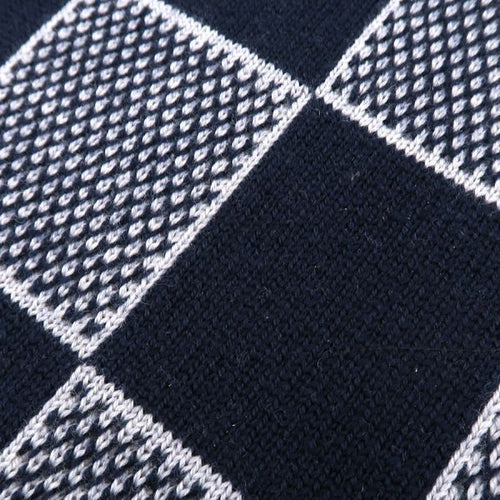 louis vuitton m90776 navy scarf interior details