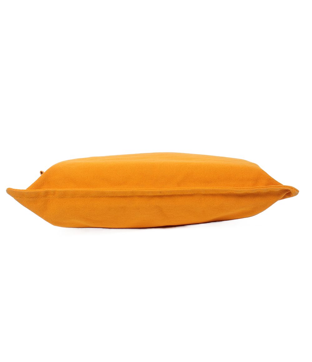 hermes orange pouch / clutch side view