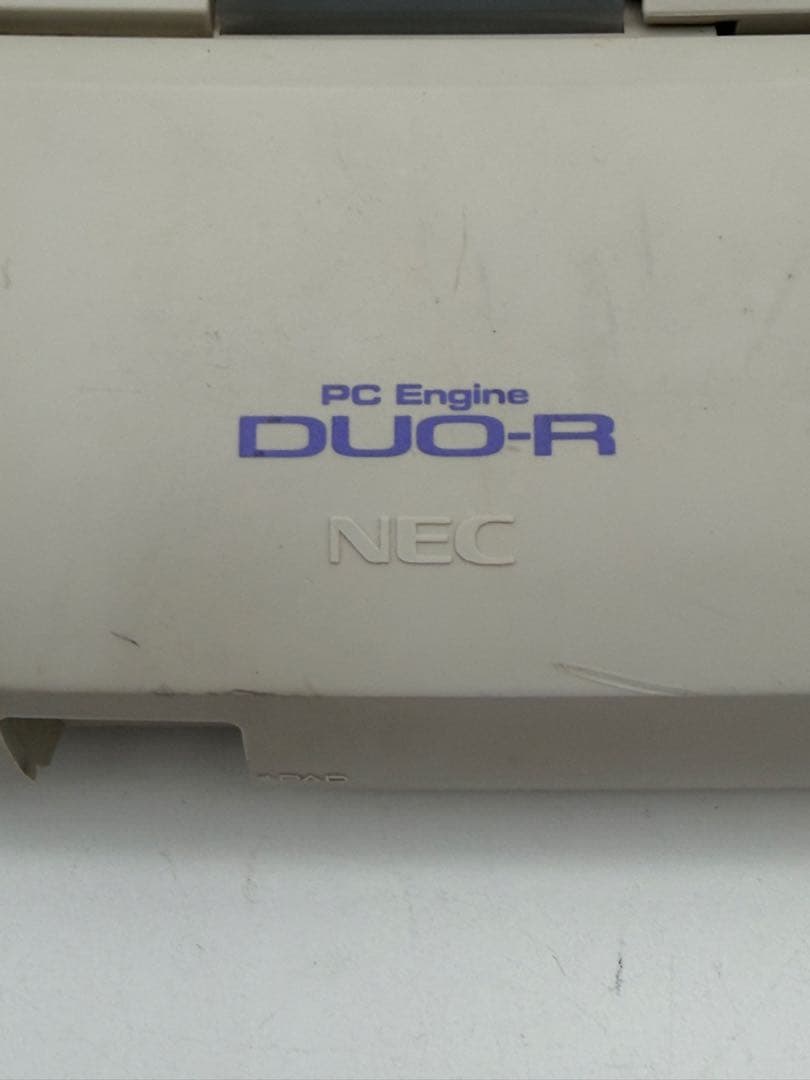 nec video game console front view