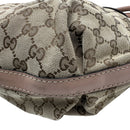 gucci beige / pink tote bag interior details