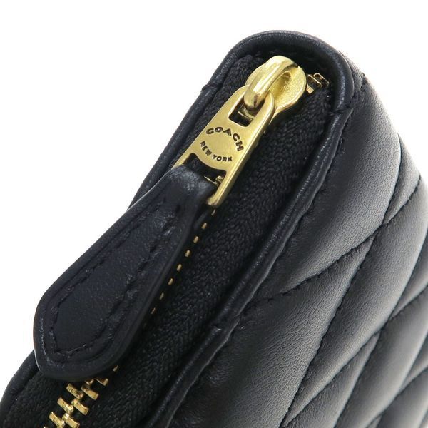 coach cm505 card holder side view