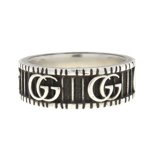 gucci 925sv/8.7g ring front view