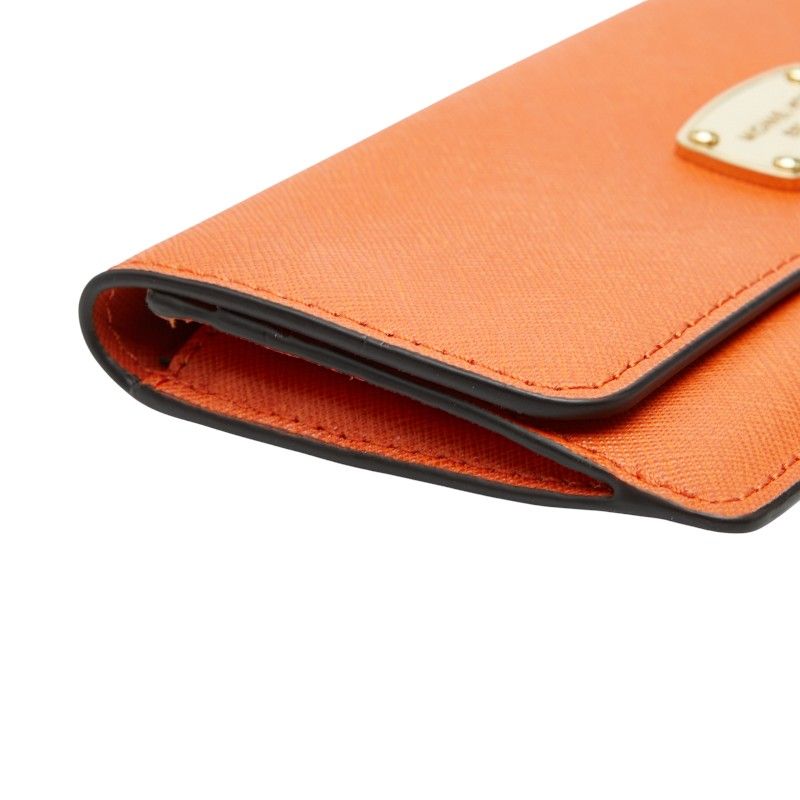 orange wallet accessories included