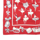 hermes scarf side view