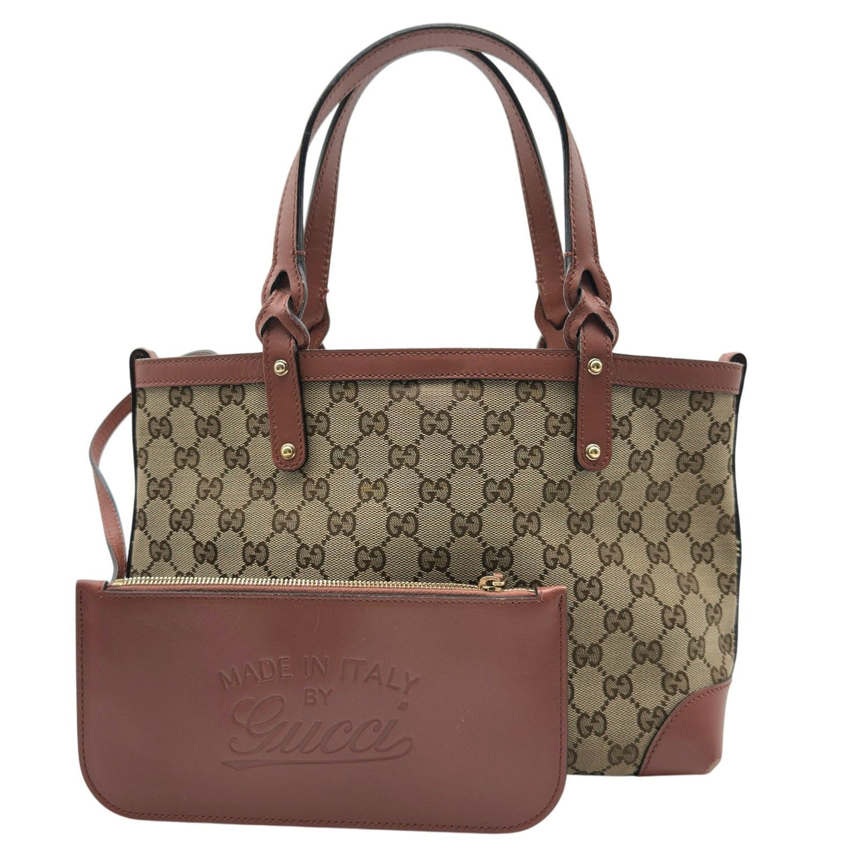 gucci pink tote bag