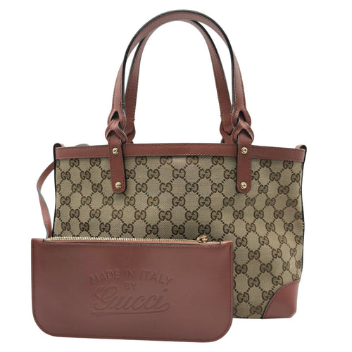 gucci pink tote bag