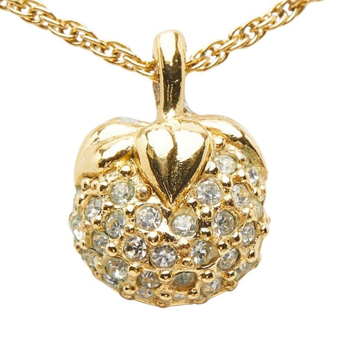 dior necklace front view