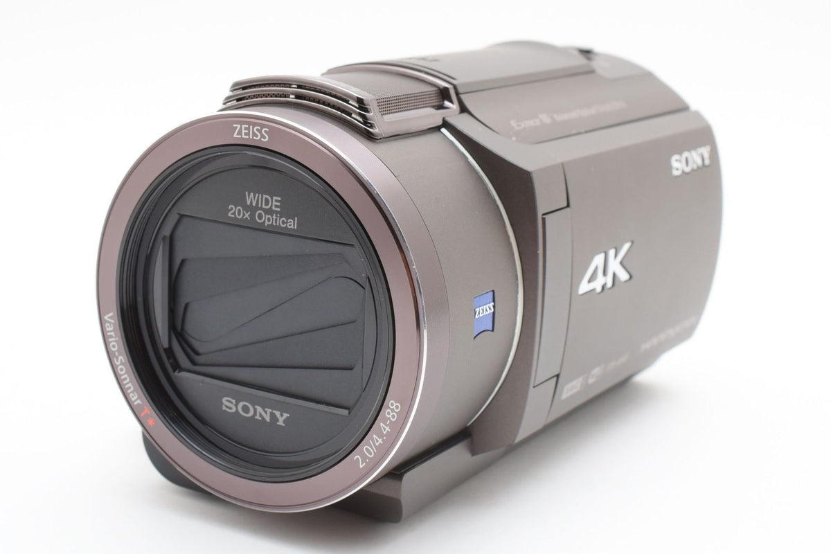 sony fdr-ax45 camera side view