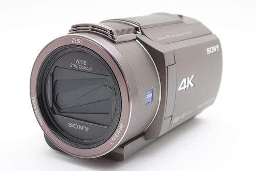 sony fdr-ax45 camera side view