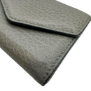 maison margiela s56ui0149 grey card holder interior details