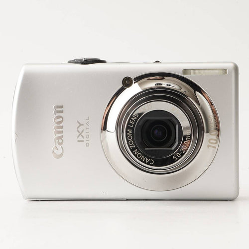 canon compact digital camera front view