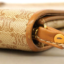 celine beige shoulder bag interior details