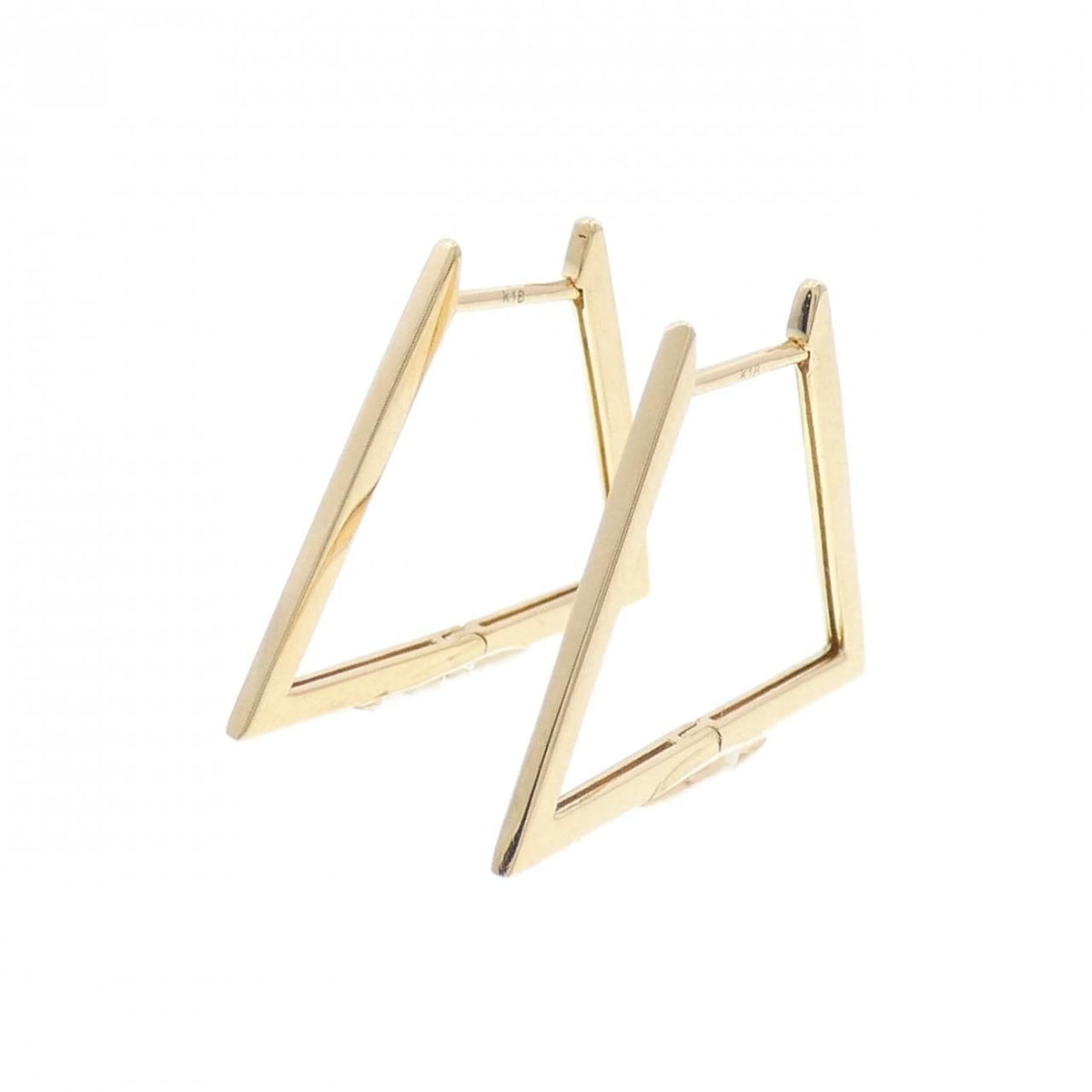 18K Yellow Gold Earrings