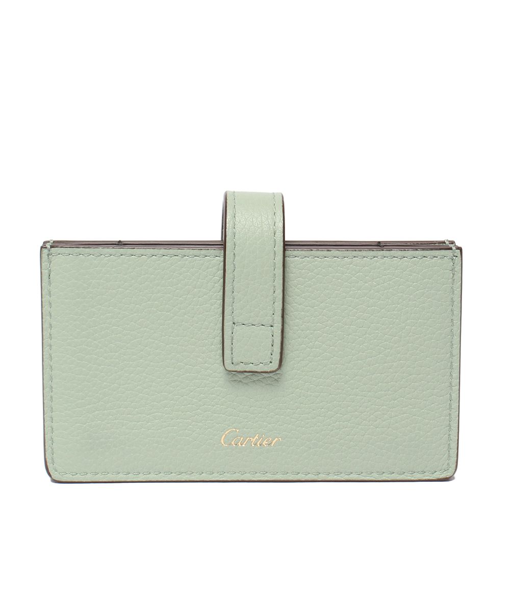 cartier card holder front view