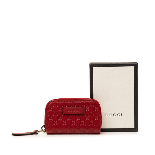 gucci coin purse interior details