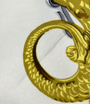 hermes pink scarf markings and labels