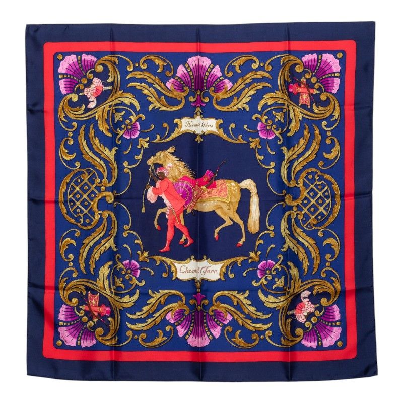 Hermes Scarf – Navy