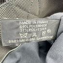 hermes grey tote bag interior details