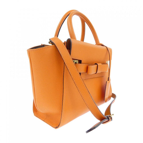 samantha thavasa orange handbag front view
