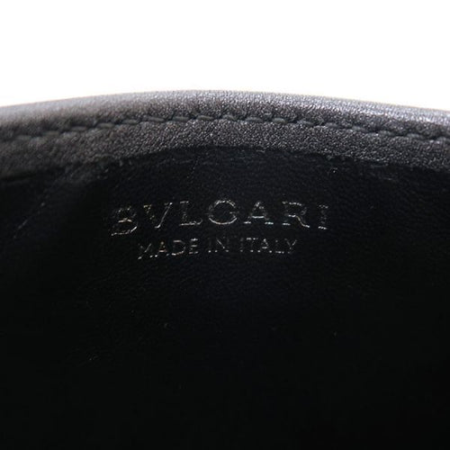 bvlgari card holder markings and labels