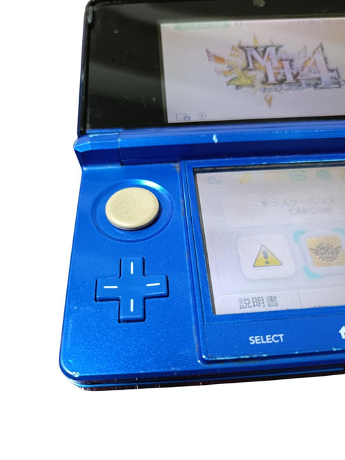 nintendo ctr-001 blue handheld console interior details