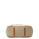 loewe beige / orange tote bag rear view