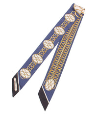 Hermes Scarf – Navy