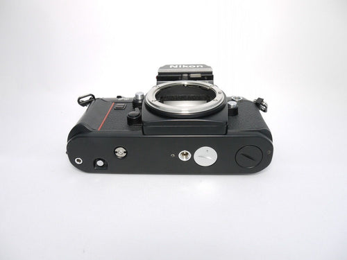 nikon f3 film slr camera rear view