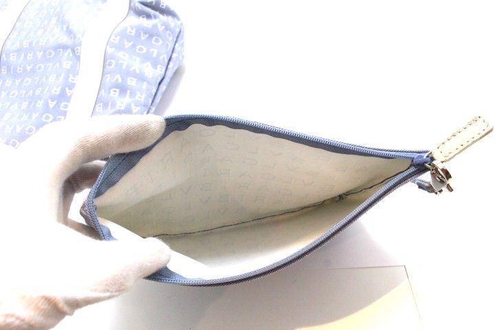 bvlgari tote bag markings and labels
