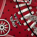 hermes scarf side view