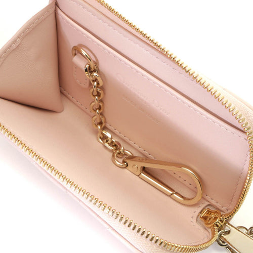 christian dior s6043onmj beige / pink key case interior details